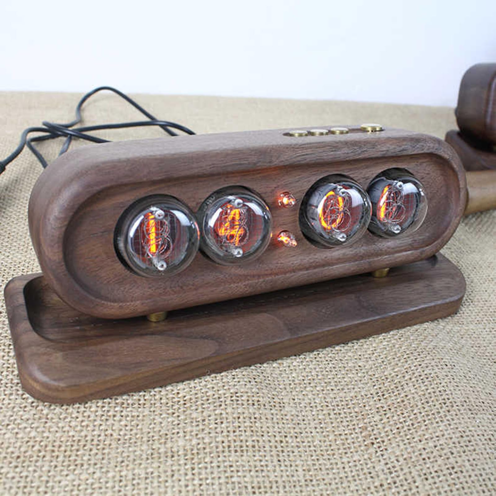 Amazon.com: THYXGS Nixie Tube Clock, 4-Digit Nixie Clock, Black